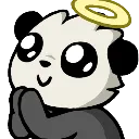 Panda Angel Discord Emoji