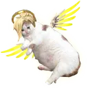 SadMercyCat Discord Emoji