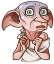 dobby_scared Discord Emoji