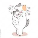 Hug Cat Discord Emoji