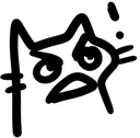 rzcat_horrified Discord Emoji