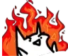 rzcat_praise_fire Discord Emoji