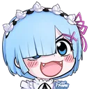 Rem rem Discord Emoji
