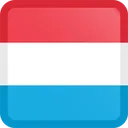 luxembourgflagbuttonsquareicon25