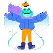 DiscordSnowsgivingAngel Discord emoji