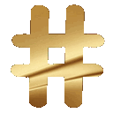 :agoldhashtag: