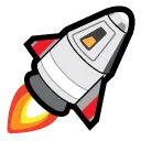ArtistRocketFlying