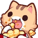 Al_cat_popcorn Discord Emoji