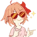 sayoriFingerguns