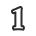 one