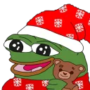 Xmas_PepeHappy Discord Emoji