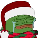 Pepe Sad pepe_sad Discord Emoji