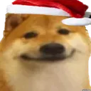 smiledogsanta
