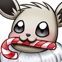 Eevee_candycane
