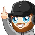 eMpMiddleFinger Discord emoji