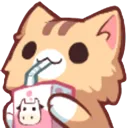 Catdrink catdrink Discord Emoji