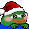 Pepe_ShyXMAS Discord Emoji