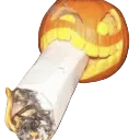 coolasspumpkinsmokingablunt