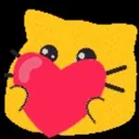 Heart Blob Discord Emoji