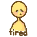 tired Discord Emoji