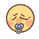 blue_paci_sad Discord Emoji