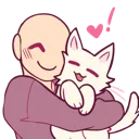 hug_kitty Discord Emoji