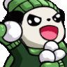 PandaSnowBall Discord Emoji
