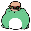 burgerfrog Discord Emoji