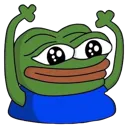 handsuppepe Discord Emoji