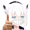 FubukiApprove Discord emoji