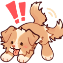 excited_dog Discord emoji