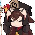 Hu Tao Bonk Discord Emoji