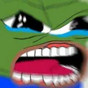 Pepe Scream Discord Emoji