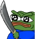 f_pepe_machete Discord Emoji