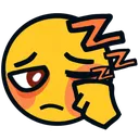tired Discord Emoji