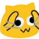 Blob Cat Medo Discord Emoji