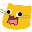 BlobCatAtaque Discord Emoji