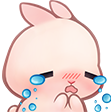 ZP2UCayBunnycry Discord emoji