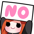 ZP2URedBaeNo Discord emoji