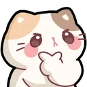 FnT_CalicoCat_Think_Hmm
