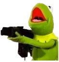 kermit_shoot Discord emoji