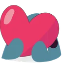 Blobhaj_Heart