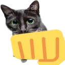 cat_fistbump Discord Emoji