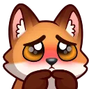 KL_fox_shy Discord Emoji