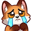 KL_fox_sad Discord Emoji
