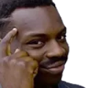 think_king_black_gye Discord Emoji