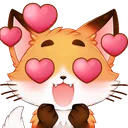 8_fox_HeartEyes