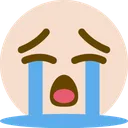 white_Sob Discord Emoji