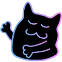 BlobRainbowCat Discord Emoji