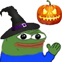 halloween_pepe_bruxo57 Discord Emoji